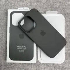 「新品未使用」iPhone 15 Pro シリコンケース グレー MagSafe