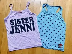 SISTER JENNI キャミソール　タンクトップ 2枚セット　150