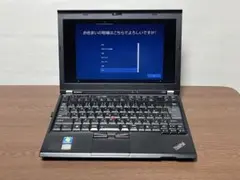 【ジャンク】ThinkPad X220 i5 SSD128GB 4GB