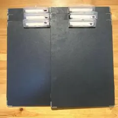 233 タノシー TANOSEE 用箋挟 B4 タテ型 クリップボード 6個