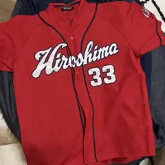 広島東洋カープ ハイクオリティユニホーム(ビジター)Mサイズ 33 菊池選手
