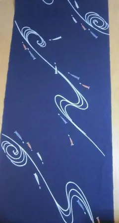 ♦はぎれ♦37.5ｘ405ｃｍ　浴衣反物　綿　生地　ハギレ