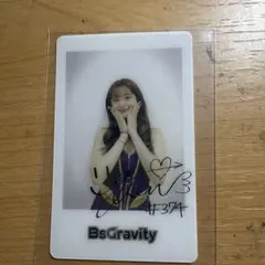 BsGravityインスタント風アクリルカード　374YUKARI