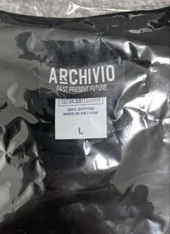 ARCHIVI アルチビオ　Tシャツ　黒　L