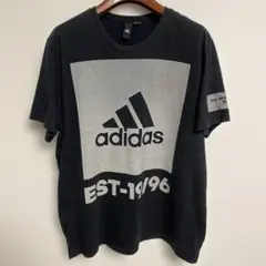 adidas アディダス EST-1996 ブラック Tシャツ XXL相当