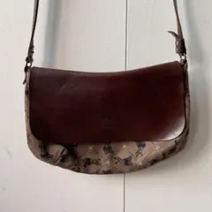 イルビゾンテ IL BISONTE ホログラム 本革 レザー バッグ ショルダー