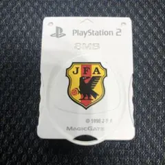 PS2 メモリーカード 8MB 日本代表 JFA 1996 可動品 白