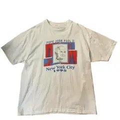 超貴重 90s ヨハネパウロ2世 1995 NYC USA製 ニューヨーク