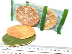 【食品サンプル】ワッフルサンド3枚セット