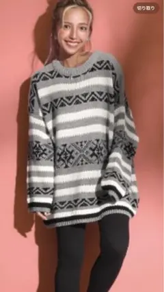 anap minpi ロング丈ニット