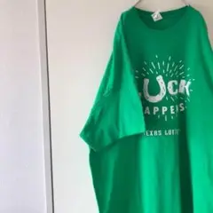 USA購入 lucks happens オーバーサイズ Tシャツ