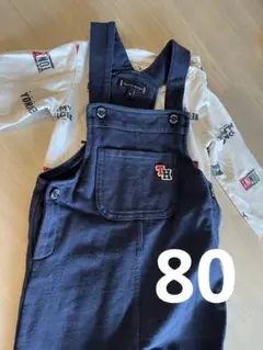 トミーヒルフィガー　オーバーオール　　長袖Tシャツ　80㎝　まとめ売り