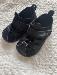 BREEZE×イフミー 黒 スニーカー 14cm