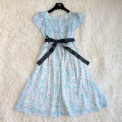 美品✨LL✨トッカ 洗える SPRING BOUQET ワンピース 花柄