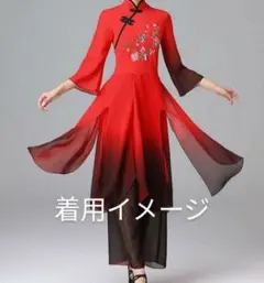 中華風　古典ダンス衣装　上下