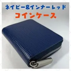 【新品】メンズコインケース エピ柄 コンパクト小銭入れ ラウンドファスナー