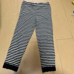 ストライプ柄レース付きボトムス 130サイズ