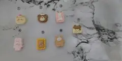 デコパーツ くまちゃん うさぎちゃん