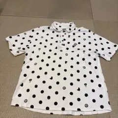 FRAP BOIS ドット柄ポロシャツ 1 SIZE