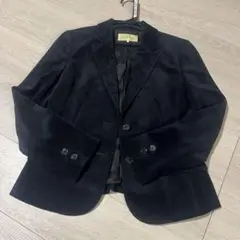 avienne ブラック ブレザー上着