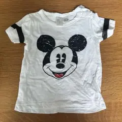 H&M ベビー　ミッキー　Tシャツ
