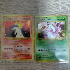 バクフーン メガニウム 2枚セット