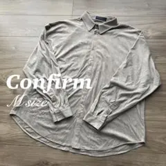 【美品】Confirm♡コンファーム 長袖 シャツ メンズ M