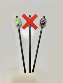 【個別出品対応可】かんざし屋wargo／とんぼ玉かんざし