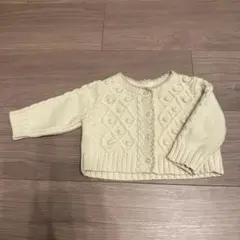 babyGap クリーム色 カーディガン 60cm