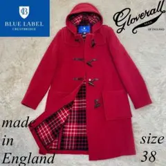 GLOVERALLコラボ ダッフルコート フード 赤 38