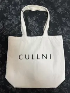 cullni ホワイトキャンバス トートバッグ CULLNI ONLINE STORE / ECO TOTE BAG