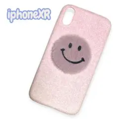 残１⭐️新品⭐️iPhone XRフェルト調ケース【ピンク】