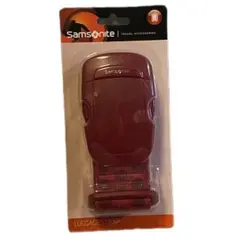 サムソナイト 赤 ベルト