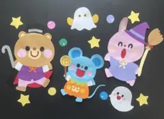 壁面飾り　ハロウィン　おばけ