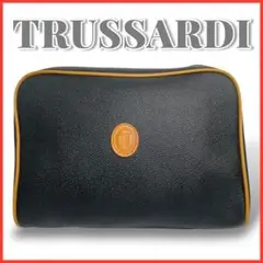 美品 TRUSSARDI トラサルディ ポーチ 小物入れ セカンドバッグ