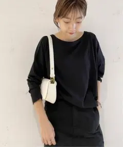 plage プラージュ 【GIRL】バックオープンルーズロンT
