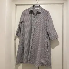 ユニクロ　トップス　チュニック　シャツ