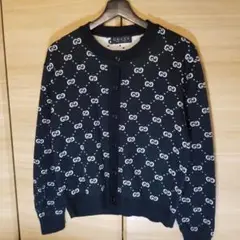 GUCCI グッチ 人気G/Gロゴオシャレ カーディガン ほぼ未使用