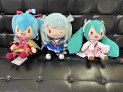 プロセカ　初音ミク　ふわぷち　ぬいぐるみ　3個セット　未使用