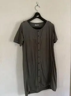 BEAMS 半袖シャツワンピース 前開き