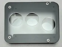 レバーレス左手薄型トレーニングケース(黒)ボタンなし