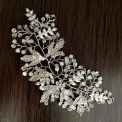 ウェディング ヘッドドレス 小枝