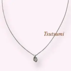❇【ジュエリーツツミ】K10WGダイヤモンドネックレス ❇