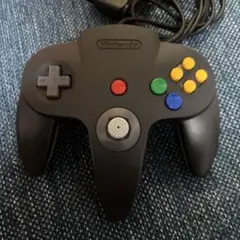 任天堂64 コントローラーブロス ブラック×グレー