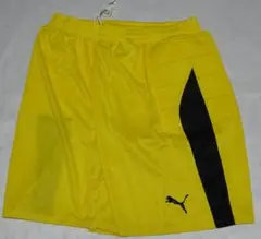 PUMA イエロー ハーフパンツ XXL　キーパー