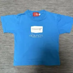 WAVE RANCH キッズ半袖TシャツXSサイズ(110㎝前後) ブルー青