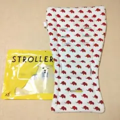 エアバギー ストローラーマット エレファントレッド 袋付き
