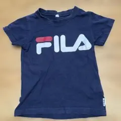 FILA ネイビー　半袖Tシャツ　100㎝