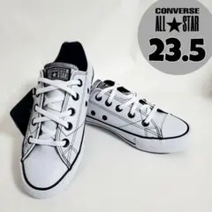 未使用 CONVERSE ALL STAR ホワイト コンバース　レザー レア