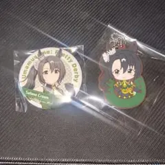 ウマ娘 プリティーダービー サトノクラウン　缶バッジ　ラバーストラップ　セット